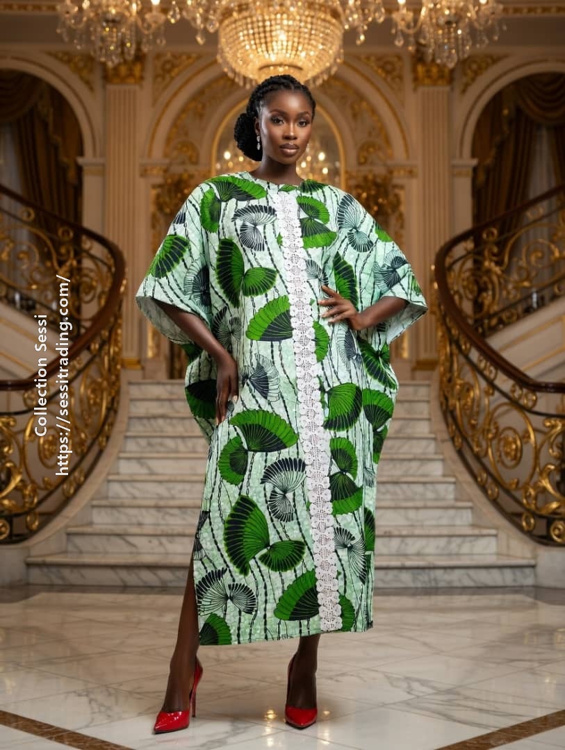 Boubou ample décontracté